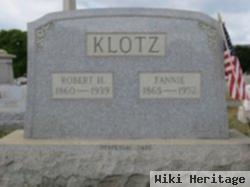 Fannie Dentinger Klotz