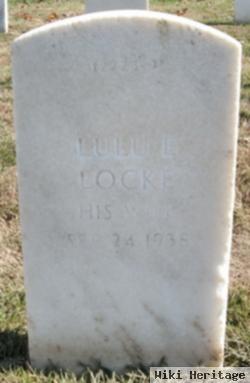 Lulu E Stover Locke