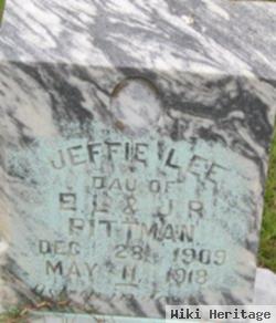 Jeffie Lee Pittman