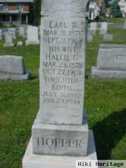 Earl W Hoffer