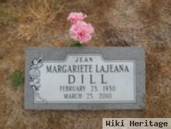 Margariete Lajeana "jean" Johnson Dill