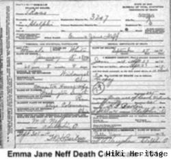 Emma Jane Smith Neff