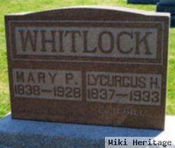 Mary Priscilla Hutchison Whitlock