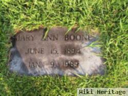 Mary Ann Rasnake Boone