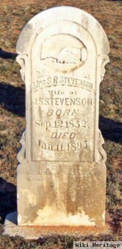 Mrs S R Stevenson