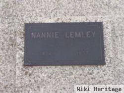 Nannie Maude Renfro Lemley