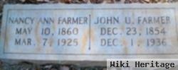 John U Farmer