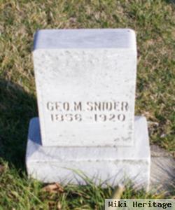 George Marion Snider