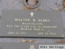 Walter B Almli