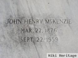 John Henry Mckenzie