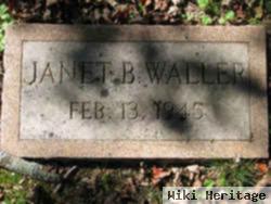 Janet B. Waller