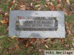 Sarah E Hubbard