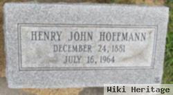 Henry John Hoffmann