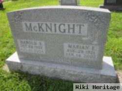 Harold Eugene Mcknight