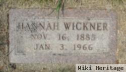 Hannah Elizabeth Hedeen Wickner