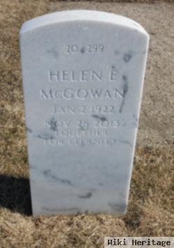 Helen E Mcgowan