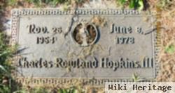 Charles Rowland Hopkins, Iii