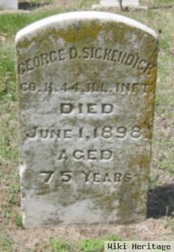 George D Sickendick