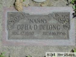 Opha D. "nanny" Delong