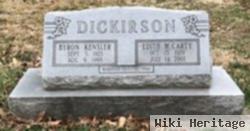 Byron Kensler "barney" Dickirson