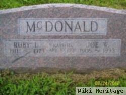 Joseph Wilkerson "joe" Mcdonald, Sr