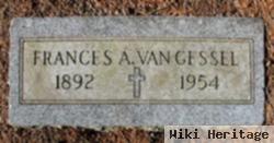 Frances A Vanluyn Vangessel