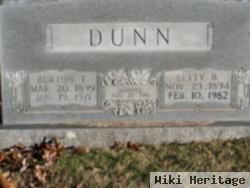 Burton Tolbert Dunn