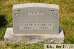 Claire Rucker Cabell