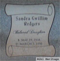 Sandra Lee "sandy" Gwillim Rodgers