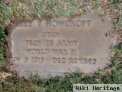 Earl Trowbridge Howcroft