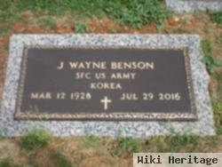 Joe Wayne Benson, Sr