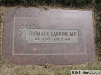 Dr Thomas E. Canning