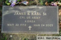 James K Karl, Sr