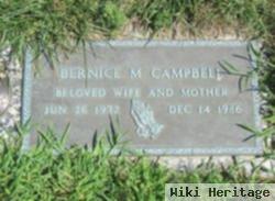 Bernice M Campbell