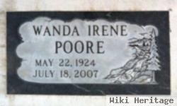 Wanda Irene Sloggett Poore