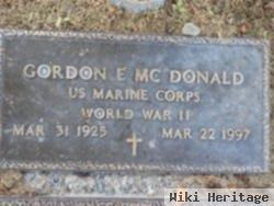 Gordon E. Mcdonald