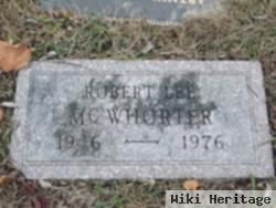 Robert Lee Mcwhorter