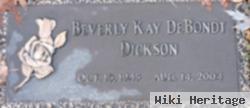 Beverly Kay De Bondt Dickson