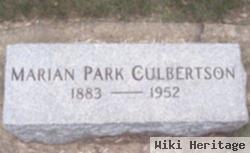 Marian Edith Park Culbertson