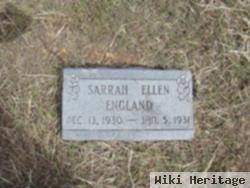 Sarrah Ellen England