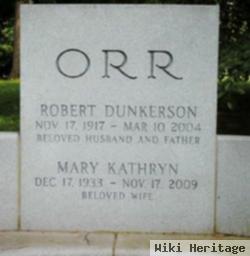 Mary Kathryn "mary Kay" Orr