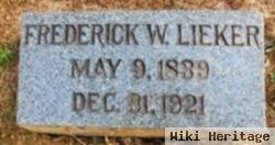 Frederick W. "fred" Lieker