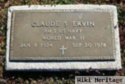 Claude S Ervin