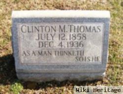 Clinton M Thomas