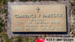 Clarence F Babcock