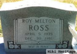 Roy Melton Ross