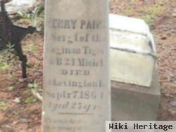 Sgt Henry Paine