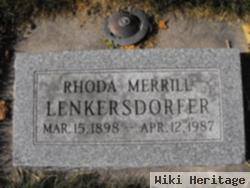 Rhoda Merrill Lenkersdorfer