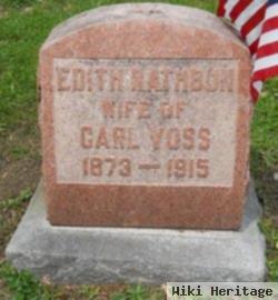 Edith Mary Rathbun Voss