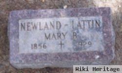 Mary B. Newland Lattin